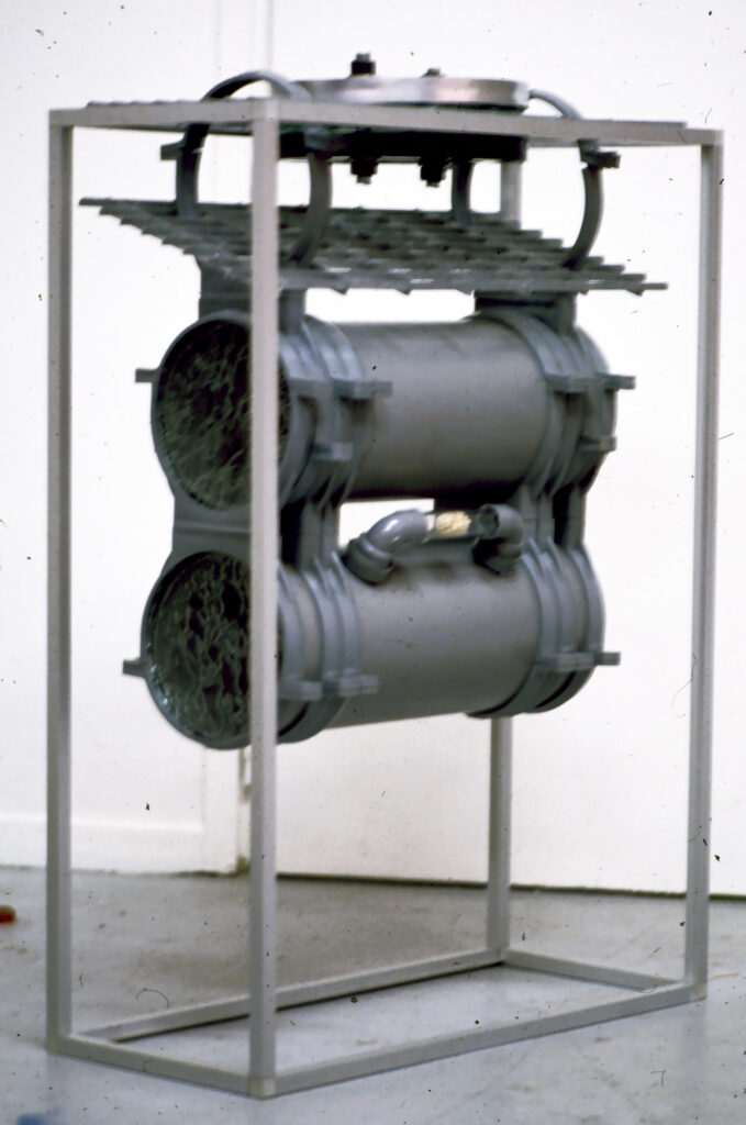 Batiscaphe pvc, métal h 125 cm 1990