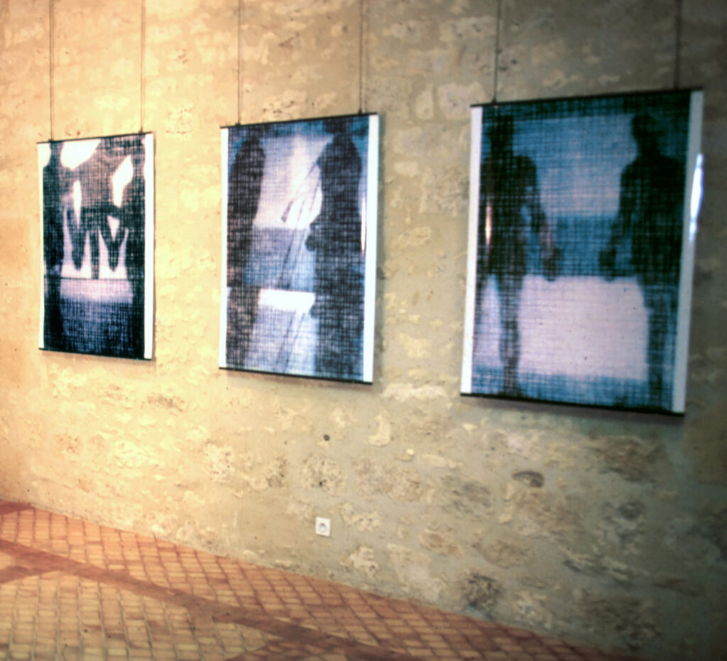 Phosphènes Vue de l'exposition Monpazier