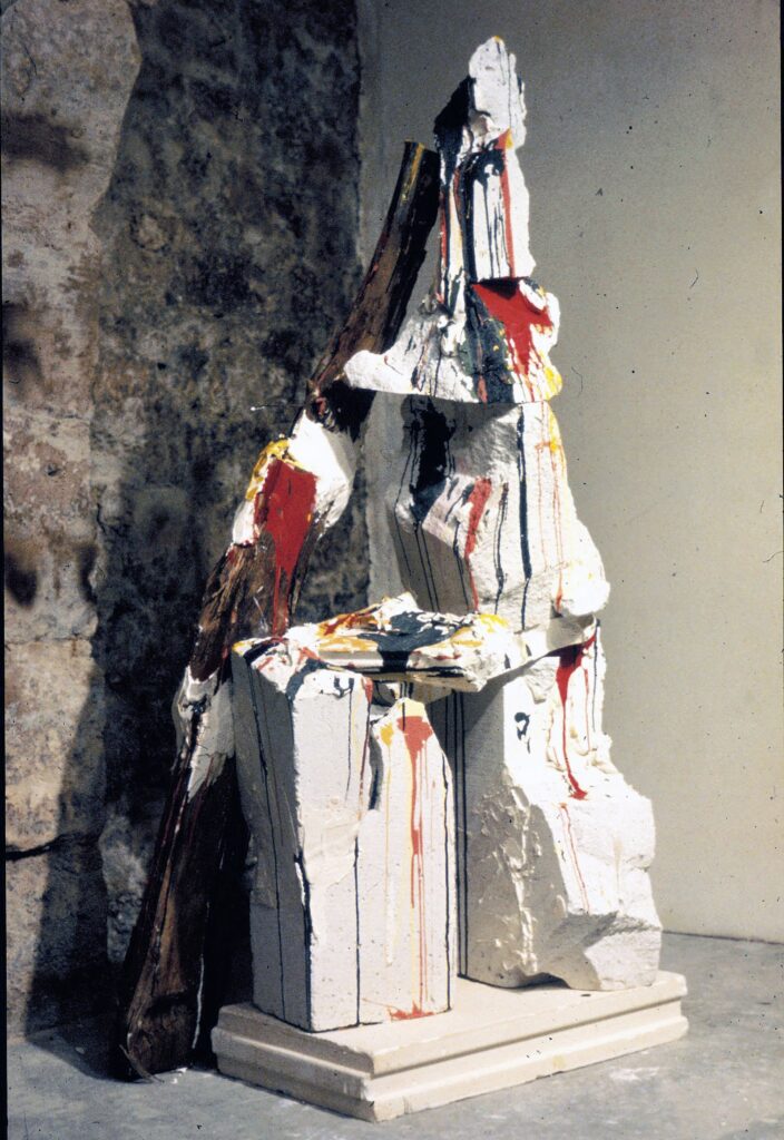 1986 Figure, H 155 cm Galerie Maubrie Paris