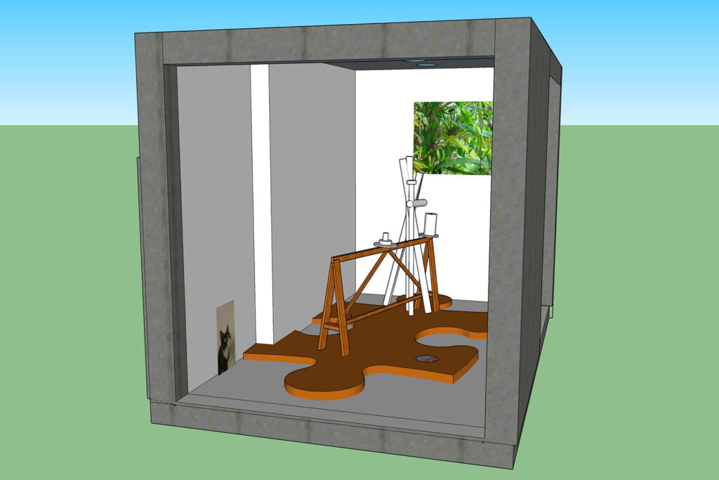 La borne, " Venus d'ailleurs" 2021 numérisation projet 3D